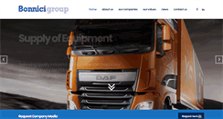 Desktop Screenshot of bonnicigroup.com